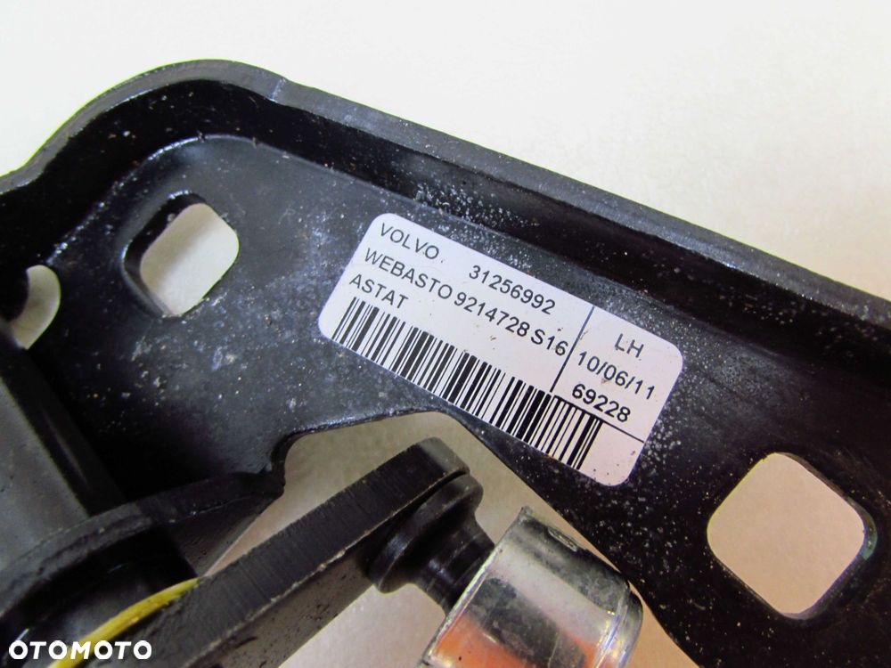 VOLVO C70 II CABRIO 06-13 ZAMEK RYGIEL KLAPY DACHU 31256991 31256992 31256993 - 11