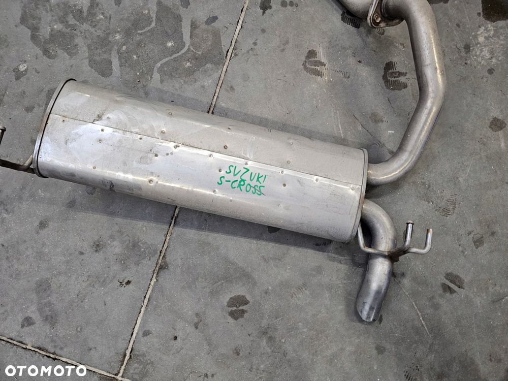 suzuki sx4 s-cross ii, 2023 tłumik wydech rura wydechowa końcowy 1.4h - 3