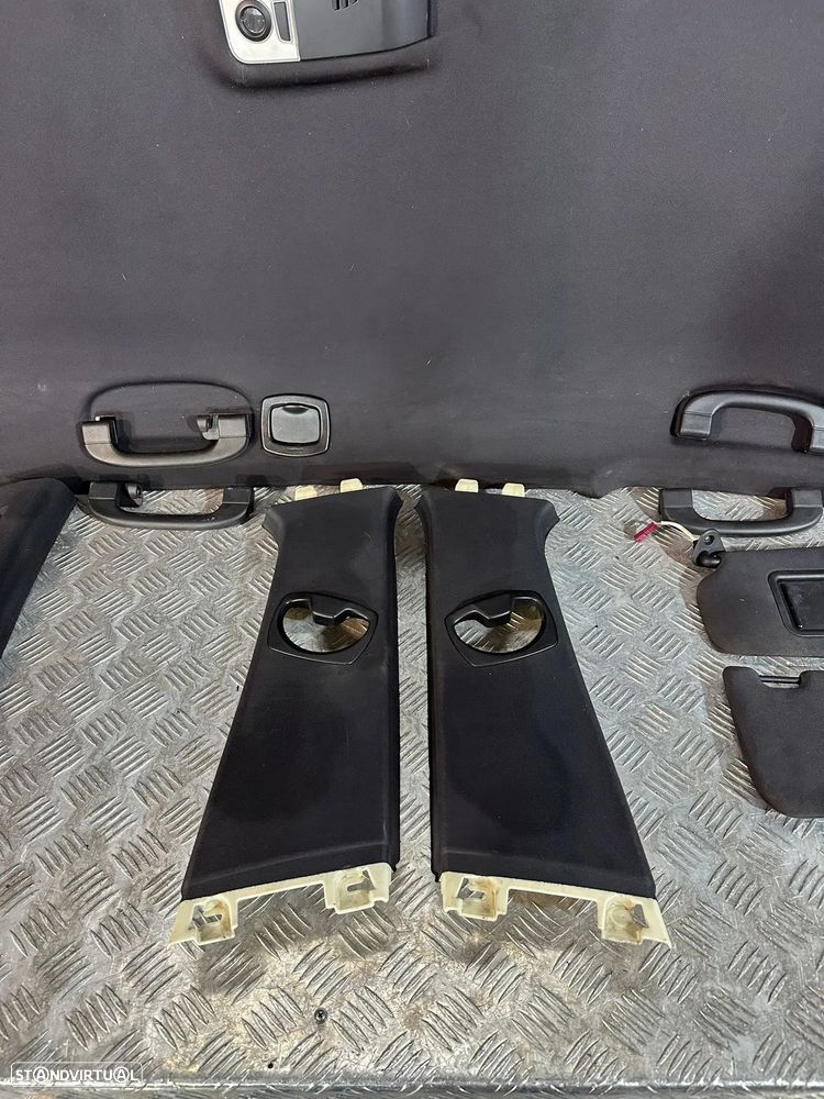 .Conjunto Interior Tecto Cúpula Preto Original BMW E91 2004 - 2013 - 7