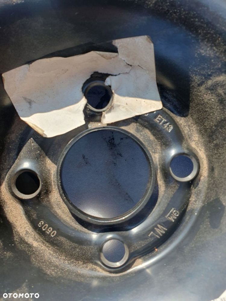 KOŁO ZAPASOWE PIRELLI P6000 185/65 R15 OPEL DOT 1403 JAK NOWE 4X100 - 4