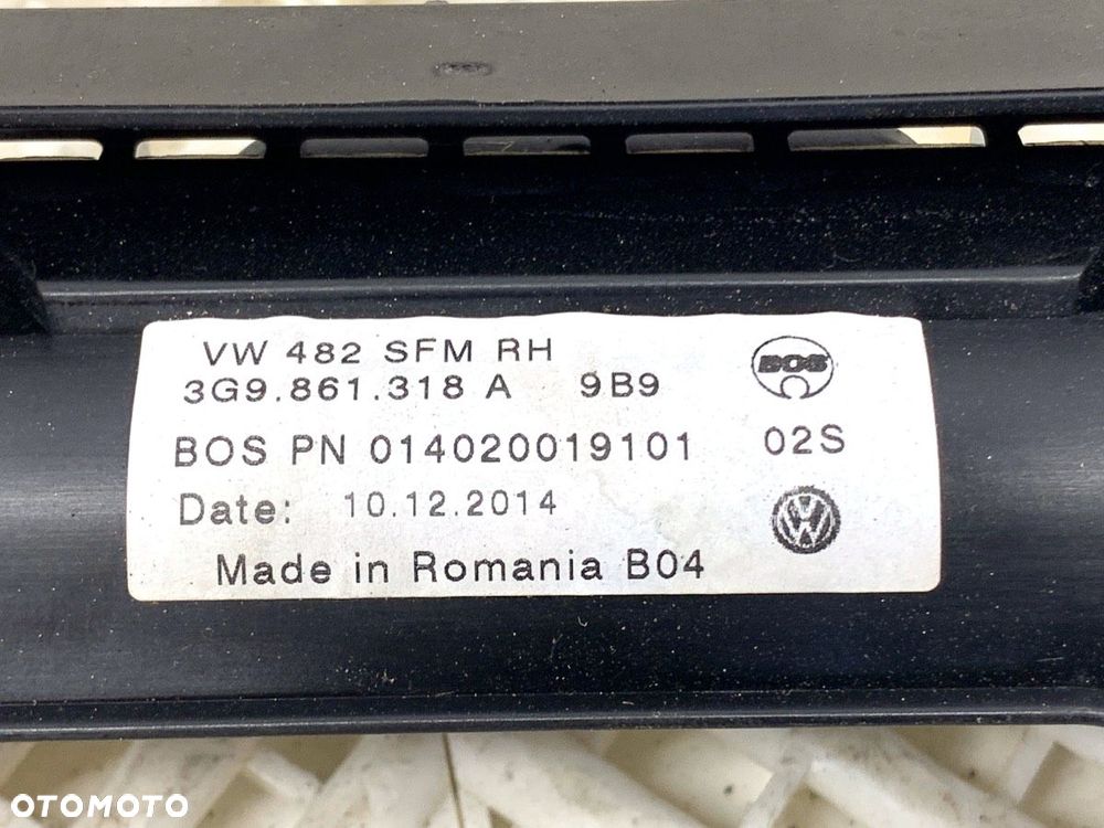 ROLETA DRZWI PRAWY TYŁ  VW PASSAT B8 Variant (3G5, CB5) 2014 - 2022 2.0 TDI 110 kW [150 KM] olej - 4