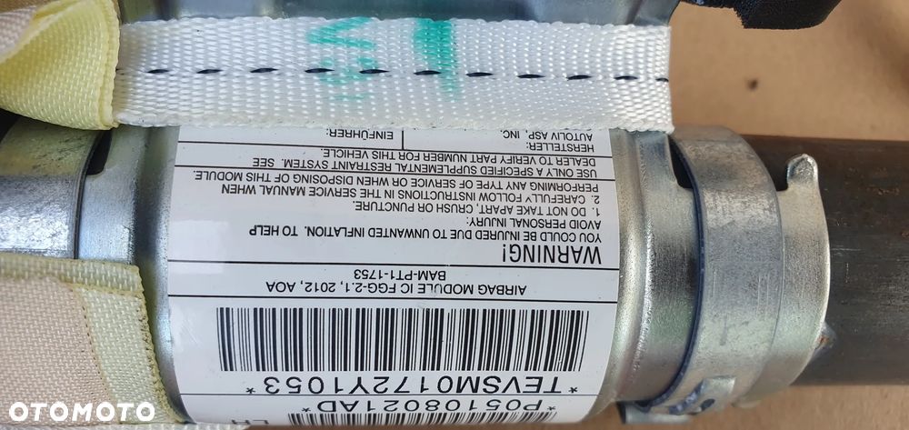 Kurtyna airbag poduszka boczna lewa Jeep Grand Cherokee IV WK2 P05108021AD - 9