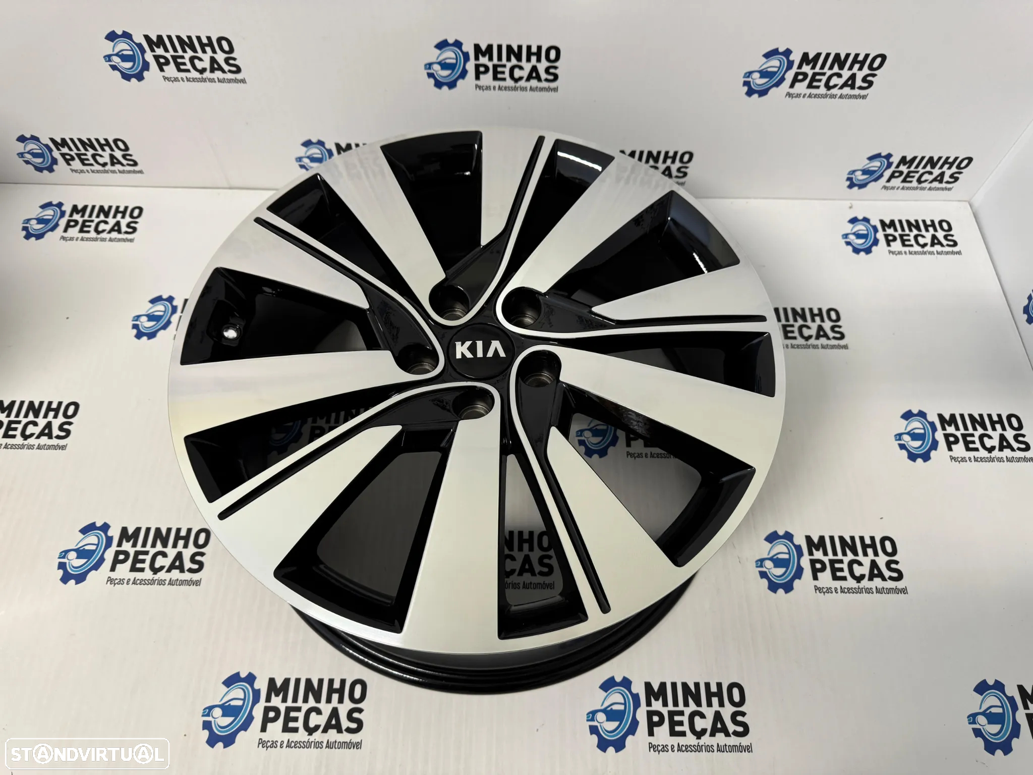 Jantes Kia Sportage em 19 (5X114.3) Preto Polido - 8
