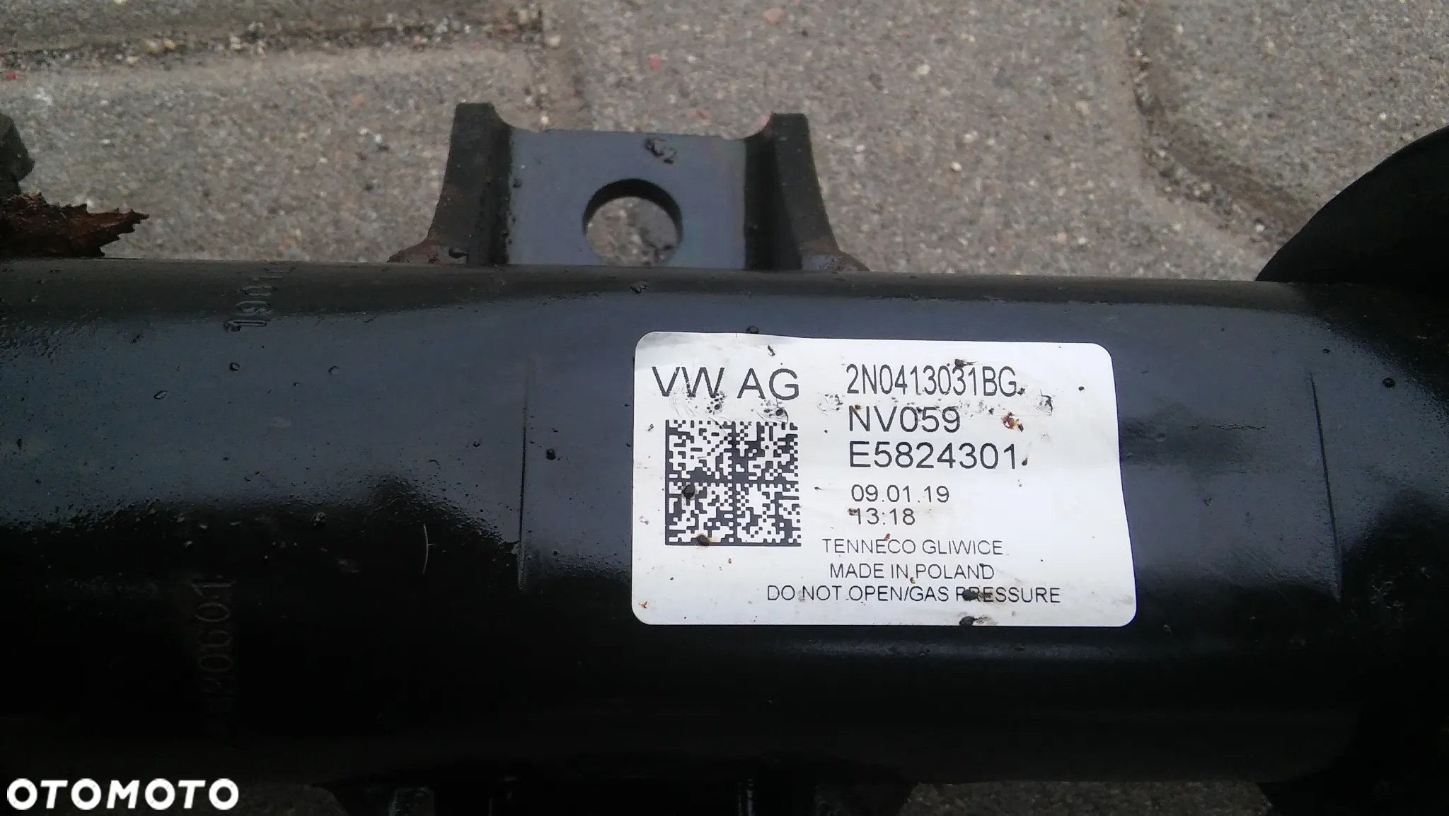 F.VAT AMORTYZATOR 2N0413031BG MCPERSON PRZEDNI LEWY MAN TGE VW CRAFTER II 7C 2.0 TDI DAV - 4