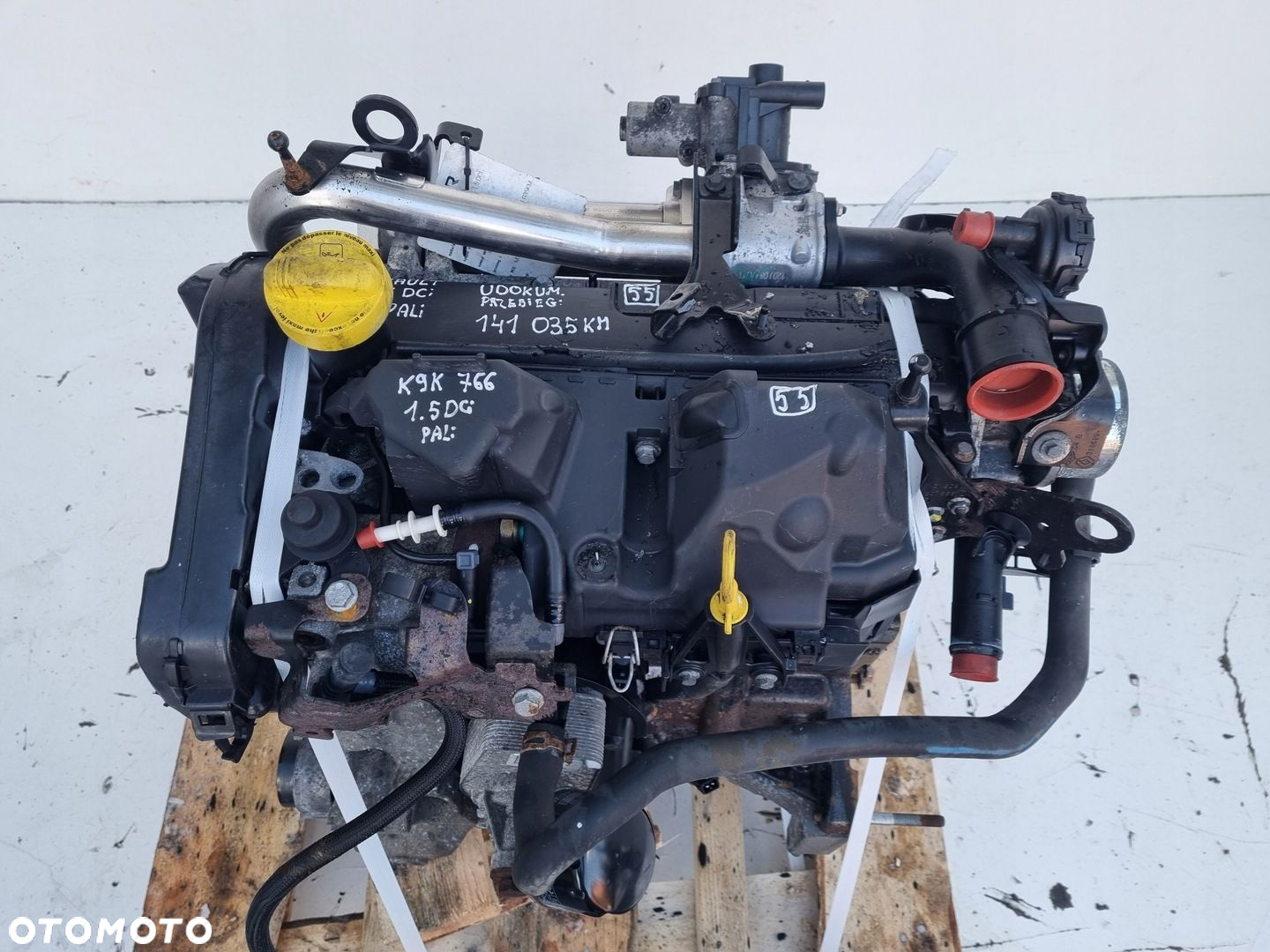 SILNIK KOMPLET Renault Clio III 1.5 DCI 86KM udokumentowane 141tyś K9K766 - 4