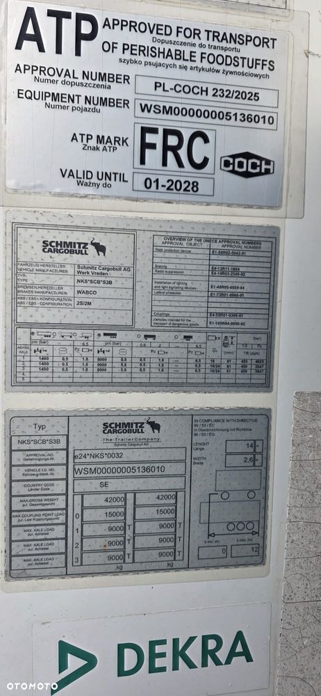 Schmitz Cargobull SCB S3B Chłodnia - 11