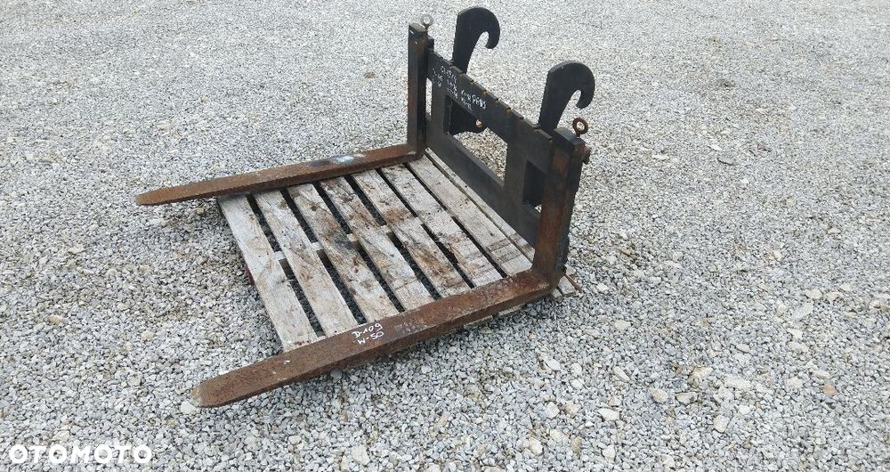 Widły z karetką PAUS Widły do ładowarek Atlas Komatsu Case Jcb Manitou - 1