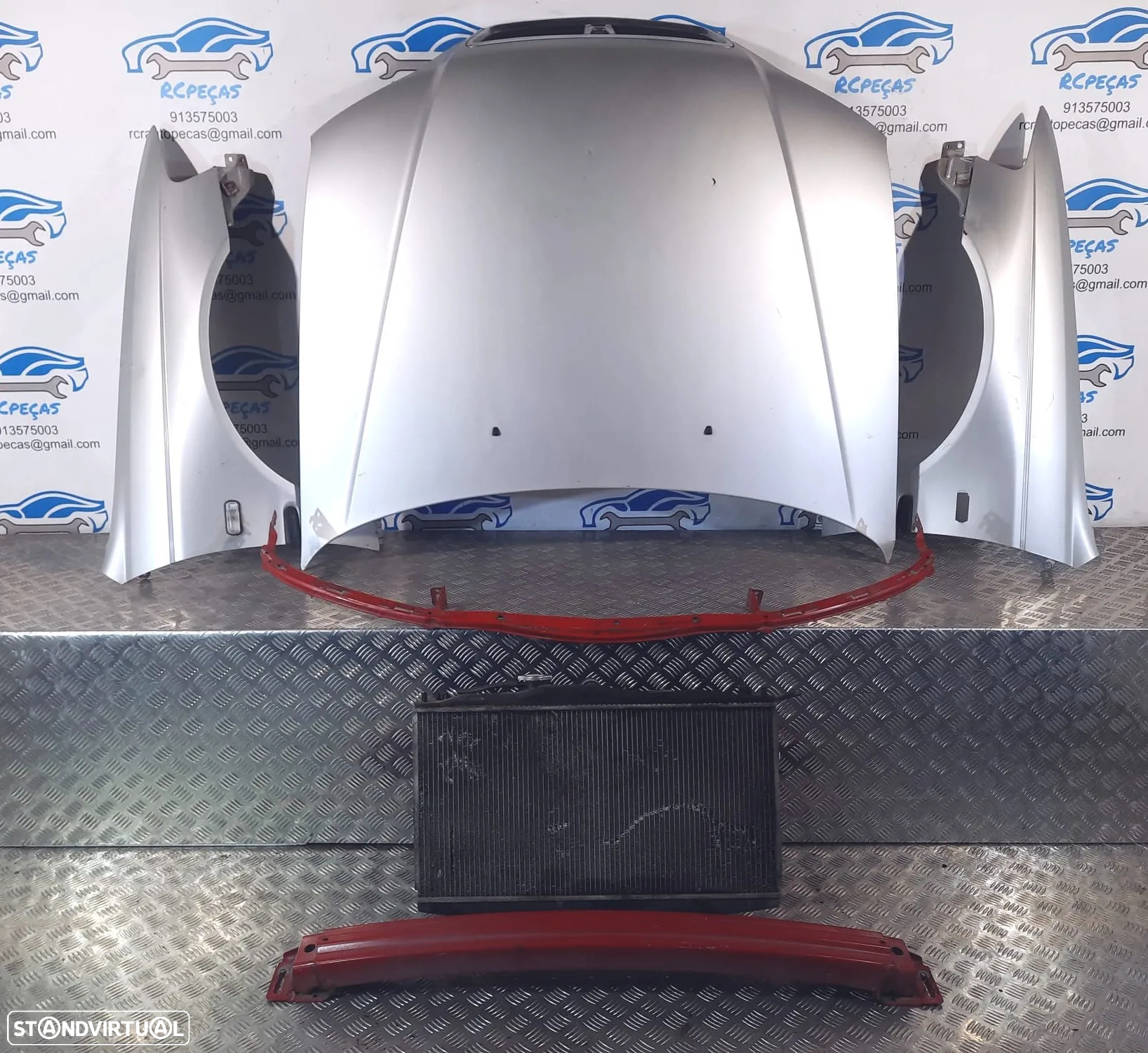 FRENTE COMPLETA HONDA ACCORD VI 6 MK6 CK CG CH CF CAPOT PARACHOQUES GUARDA-LAMAS OTICAS RADIADOR VENTILADOR - 6