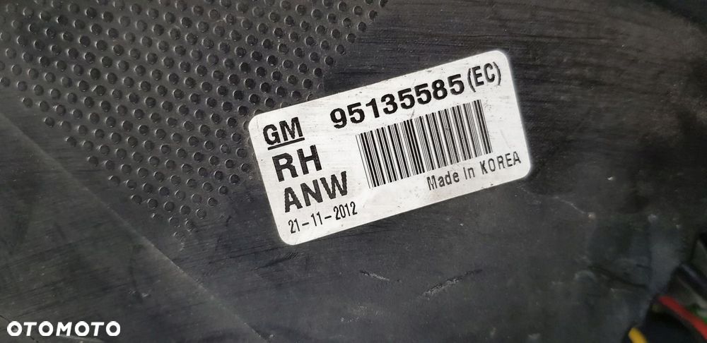 lampa prawy tył Chevrolet Cruze kombi - 10