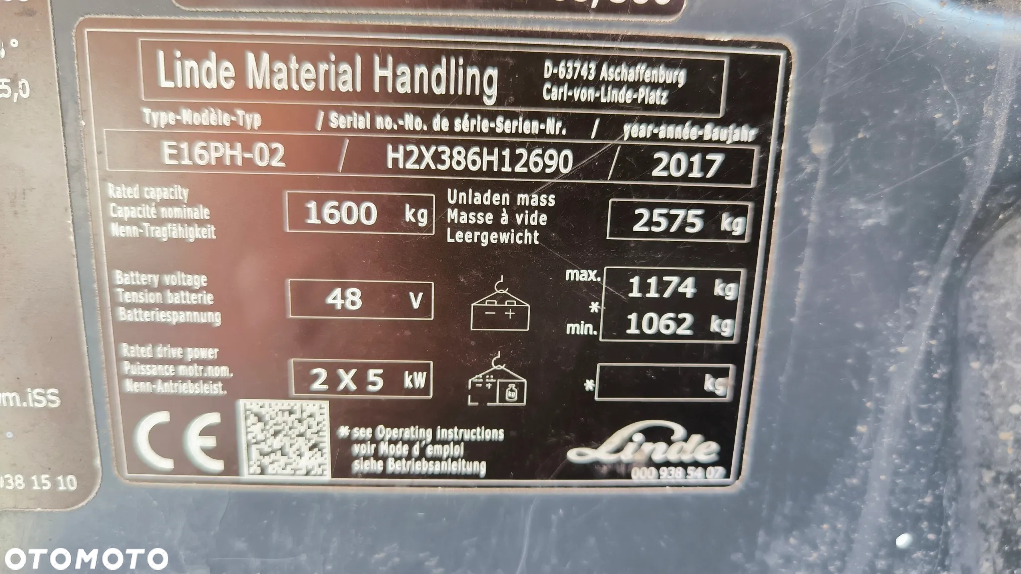 Linde E 16 PH - 02 - 7