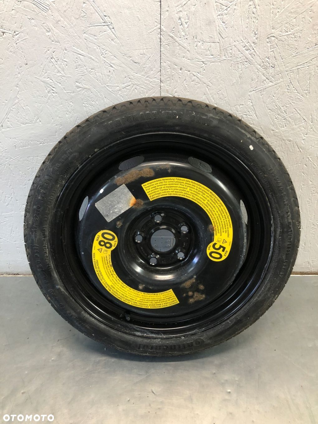 KOŁO DOJAZDOWE AUDI A3 8V 31/2Jx18H2 ET 25.5 5x112 1K0601027AP - 1