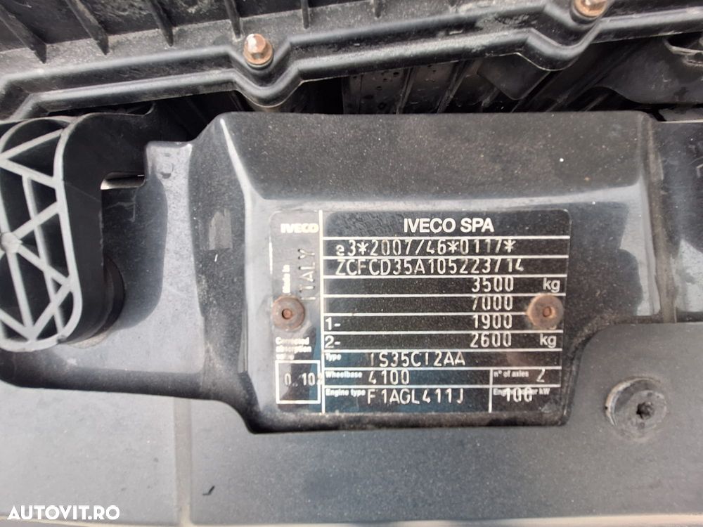 Iveco Daily 35C14  BASCULABIL 6 LOCURI - 14