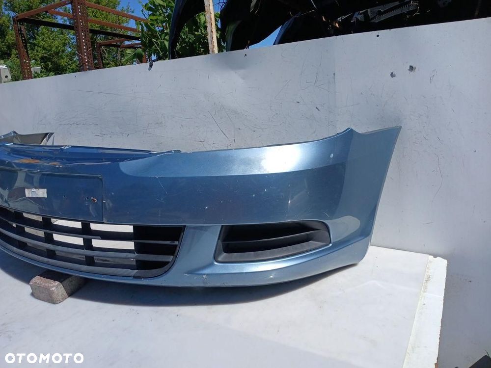 ZDERZAK PRZÓD PRZEDNI BŁĘKITNY SKODA OCTAVIA II LIFT 1Z0807221M - 2