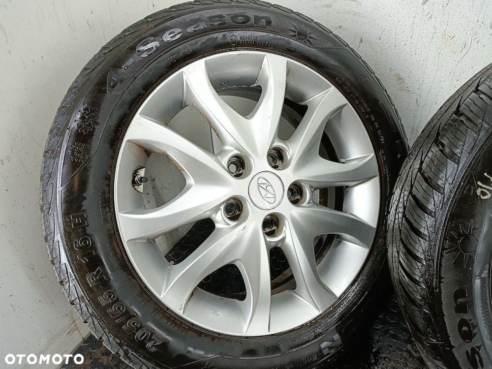 FELGI ALUMINIOWE KOMPLET 16 Z OPONAMI HYUNDAI I30 I CW 52910-2L250 - 5