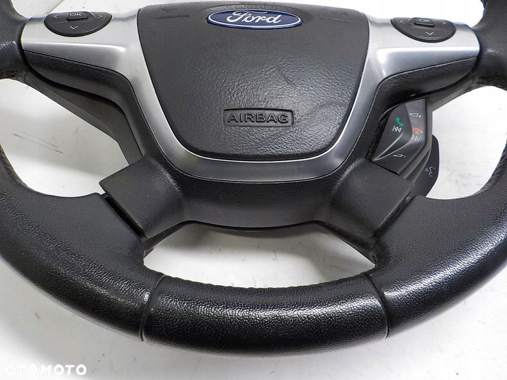FORD C-MAX II MK2 FOCUS III MK3 KIEROWNICA SKÓRA AIRBAG PODUSZKA KIEROWCY - 13