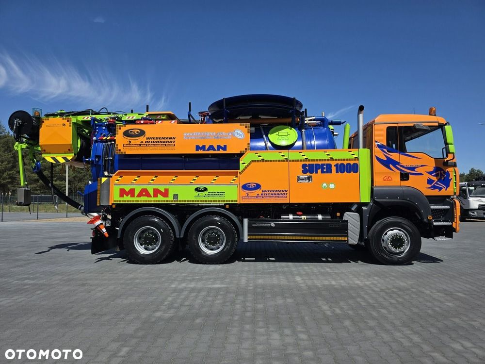 MAN Wiedemann SUPER 1000 6x6 WUKO RECYKLING do zbierania odpadów - 8
