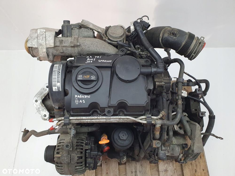 SILNIK KOMPLETNY Skoda Fabia II 1.4 TDI 80KM 132tyś sprawny BMS - 3