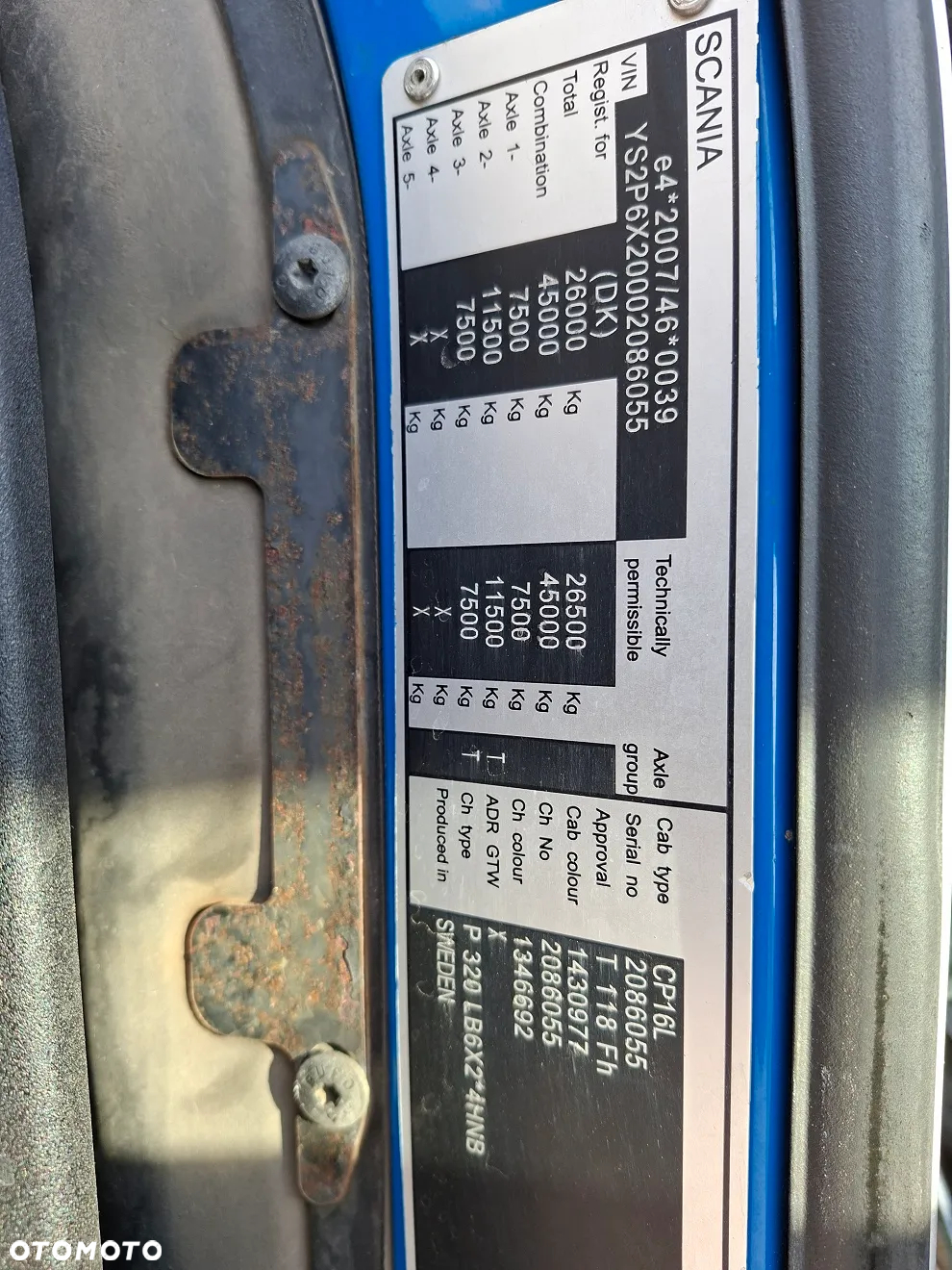 Scania P320  euro 6 - 7