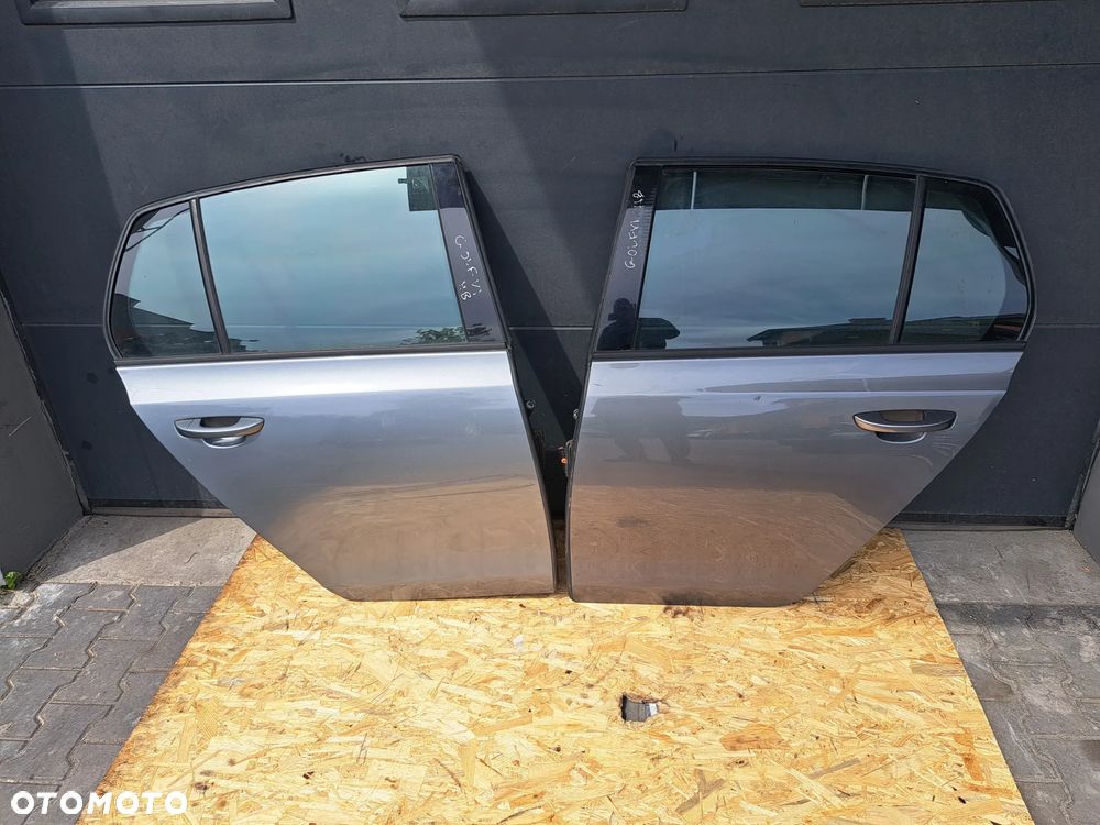 Volkswagen golf VI Drzwi lewy tył hatchback lewe tylne - 1
