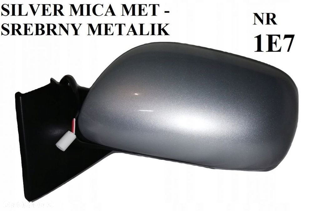 LUSTERKO TOYOTA YARIS I, II, III, IV  ELEKTRYCZNE 3, 5, 7, 9 PIN LUSTERKO DOWOLNY KOLOR PRAWE, LEWE - 4