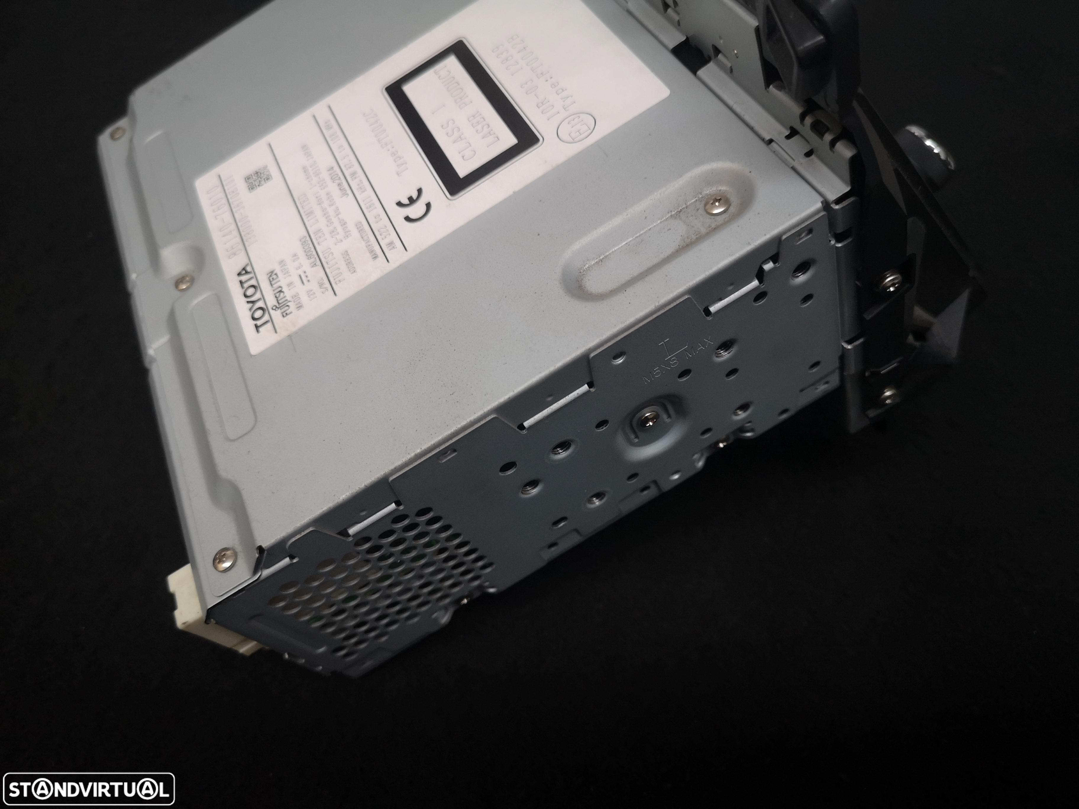 Radio  CD FM gps Media  Originais  FUJITSU TEN Lexus ct200h  2014-2017 - 4