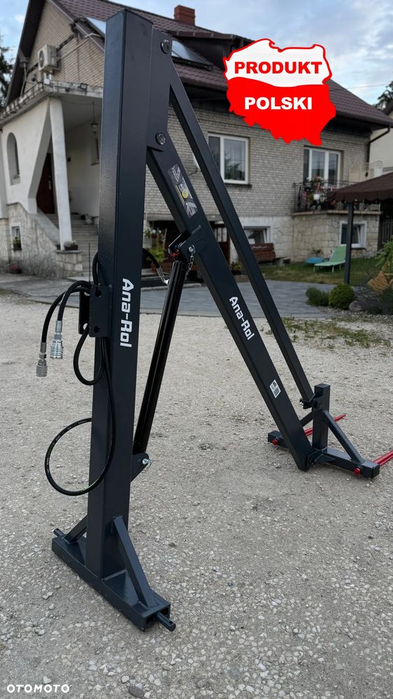 OKAZJA! Ładowacz Do Bel Hydrauliczny z samopoziomem mechanicznym TUZ ładowacz do bel na tył ciągnika-widły do bel chwytak do bel-DOSTAWA POLSKA - 1