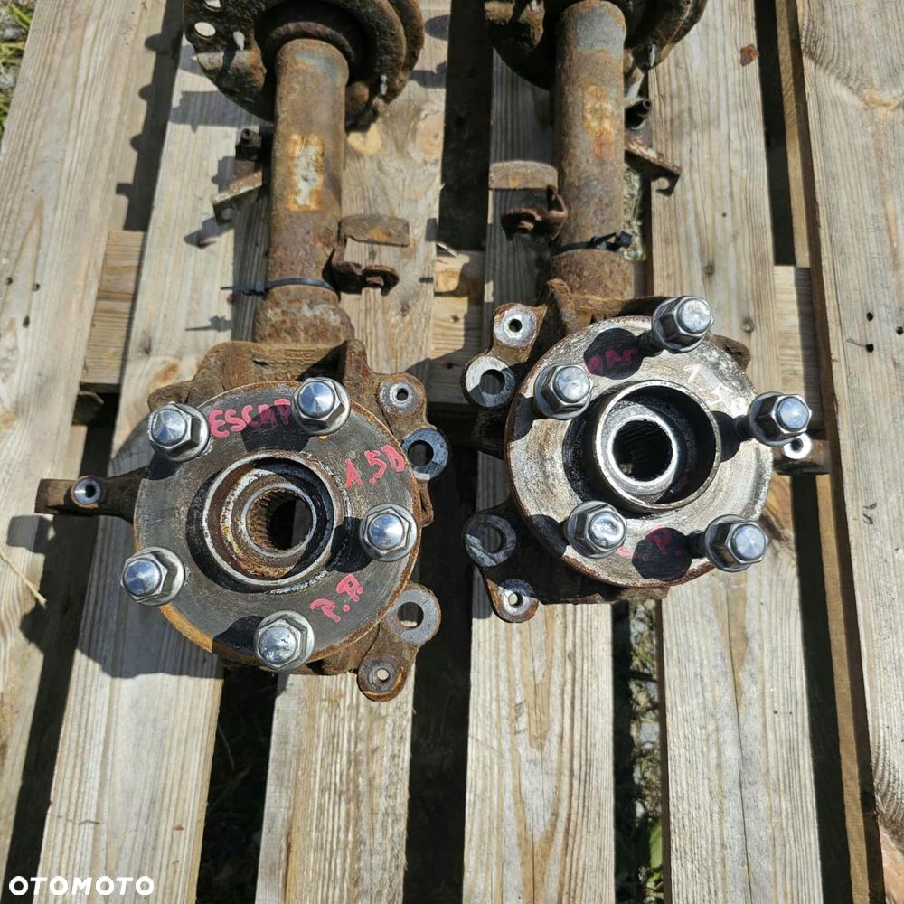 ford kuga escape mk2 lift 1.5 zwrotnica amortyzator piasta przód lewa - 5