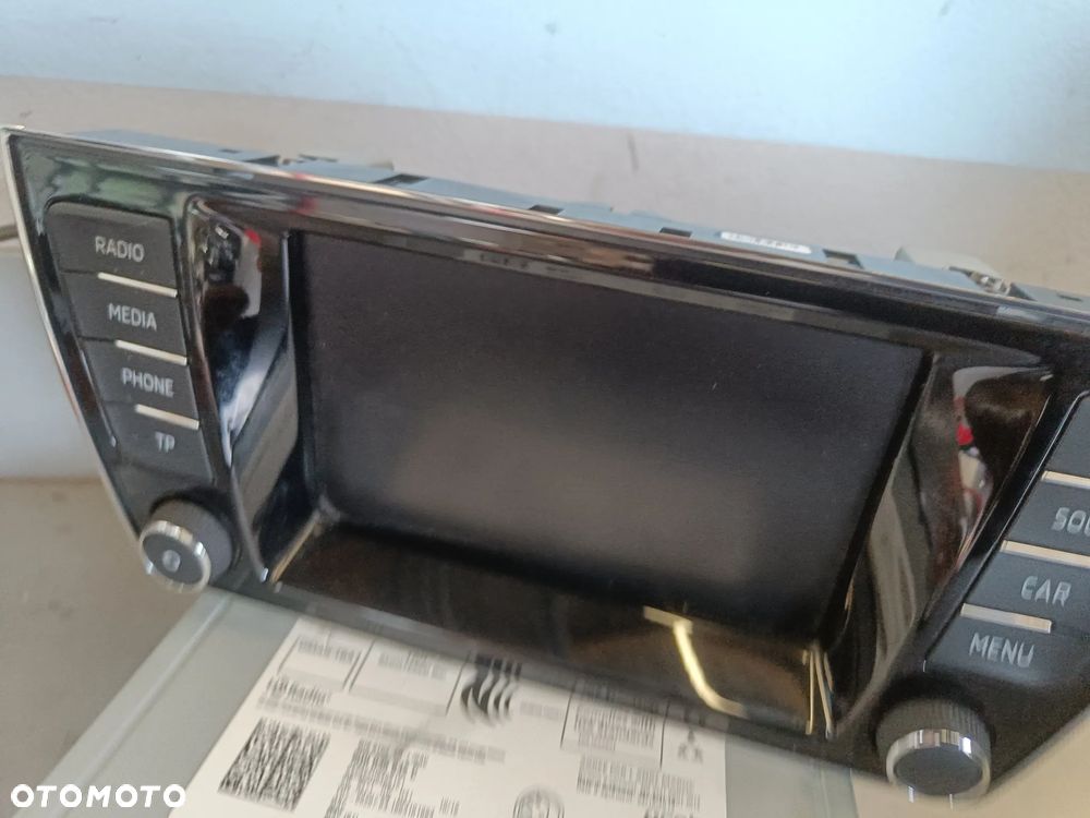 Radio Skoda Fabia 3 III Wyświetlacz Jednostka Czytnik 5Q0035842C 6V0919604B - 5