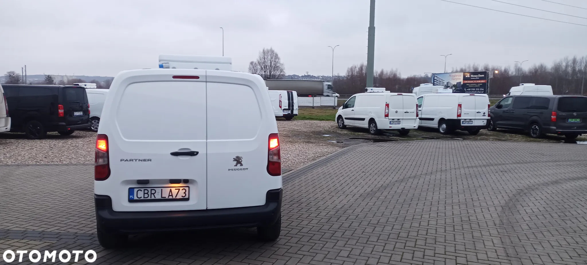 Peugeot Partner Berlingo Combo Doblo Automat Izoterma Chłodnia Mroźnia do lodów minus 20 stopni 220V grzanie - 3