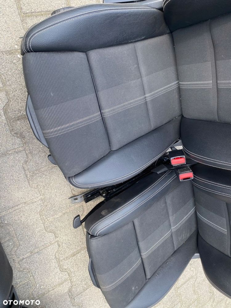 MERCEDES 176 cla 117 gla 156 amg kompletny srodek fotel prawy lewy kanapa - 5