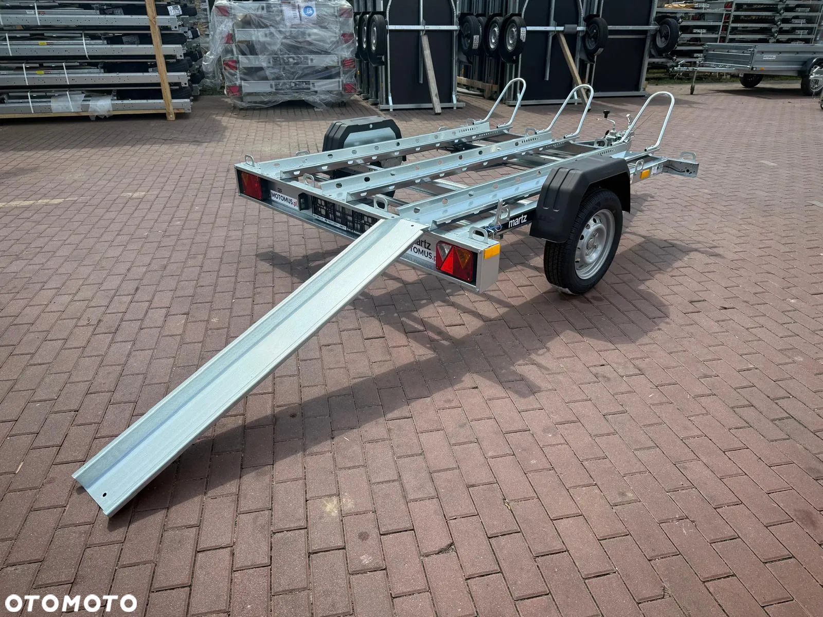 Martz Przyczepa Martz GP 3 Premium 3 motocykle pod moto - 9