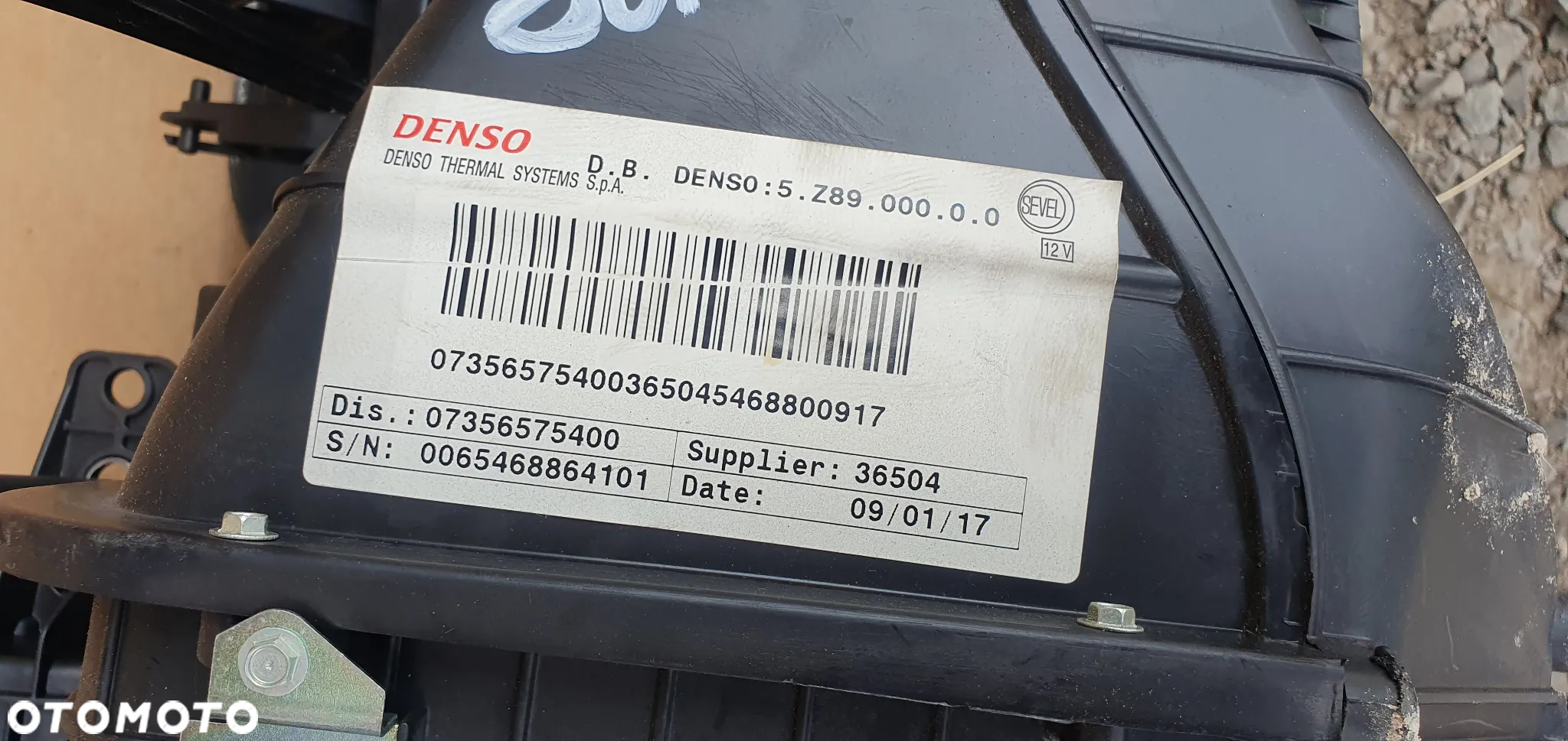 Nagrzewnica obudowa nagrzewnicy silnik Citroen Jumper Ducato III Boxer 5E1630100 07356575400 - 9