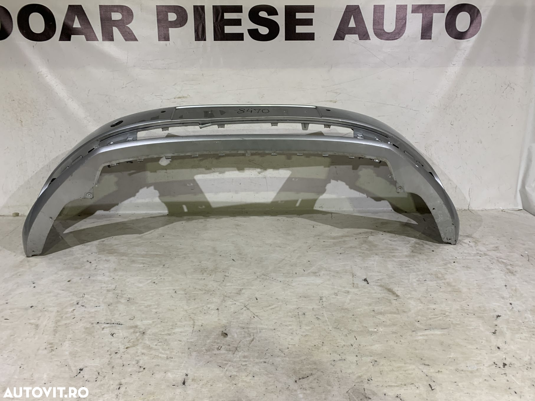 Bara fata Skoda Fabia 3, 2014, 2015, 2016, 2017, 2018, cod origine OE 6V0807221, cu gauri pentru spalatori faruri. - 6