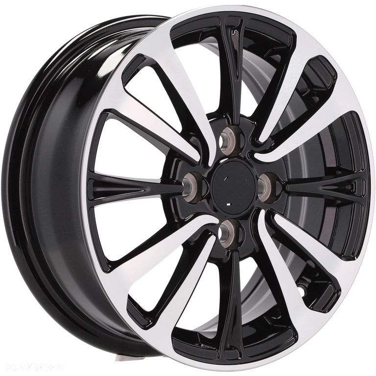 4x Felgi 14 4x100 m.in. do TOYOTA Yaris Aygo HYUNDAI Getz Grand I10 I20 KIA Picanto - I0360 - 6