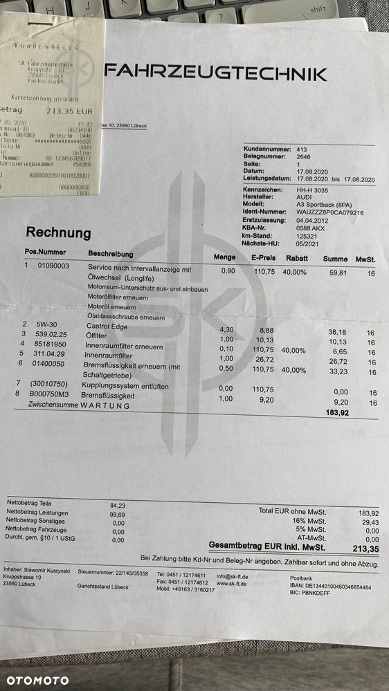 Audi A3 Sportback 1.6 TDI DPF S line Sportpaket - 25