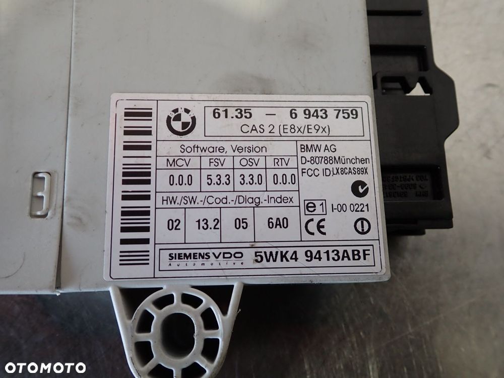 MODUŁ CAS BMW E87 - 4