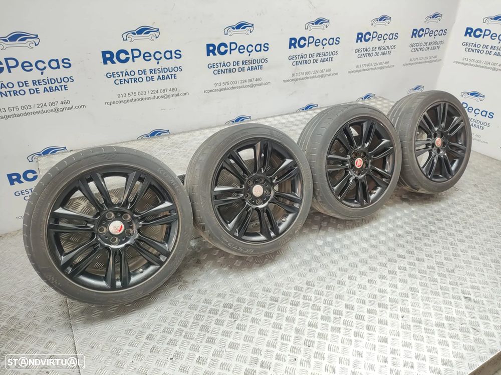 Conjunto de jantes 18 Matrix Jaguar XE X760 7,5J ET46 5x108 Original - 8