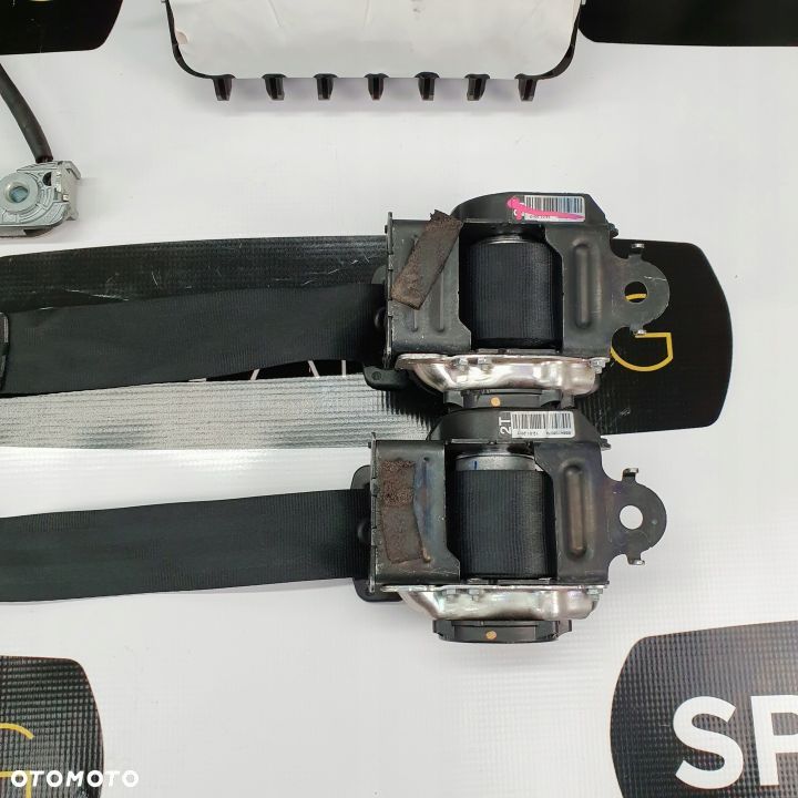 RENAULT MEGANE IV 4 DESKA ROZDZIELCZA KONSOLA KOKPIT PULPIT PODUSZKI AIRBAG AIR BAG PASY KIT SET - 8