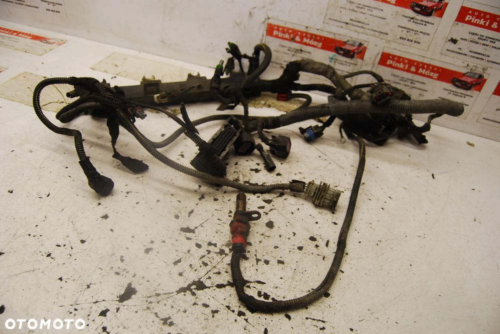 STEROWNIK SILNIKA + WIĄZKA 55354782 OPEL ZAFIRA A LIFT 1.6 16V ASTRA II - 3