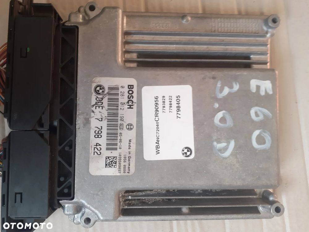 Sterownik Komputer Silnika BMW E60 E61 3.0 D