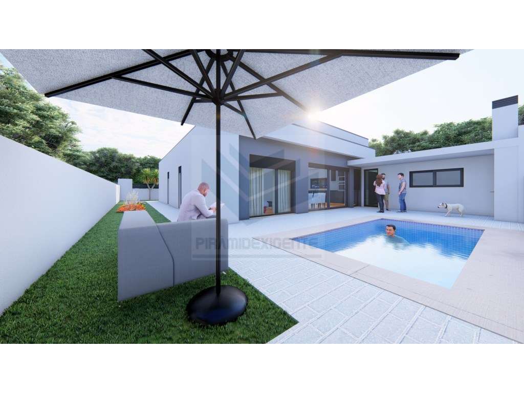 Moradia Isolada, 2 Suítes, Piscina e Garagem, 2 min da Moita - Grande imagem: 5/20