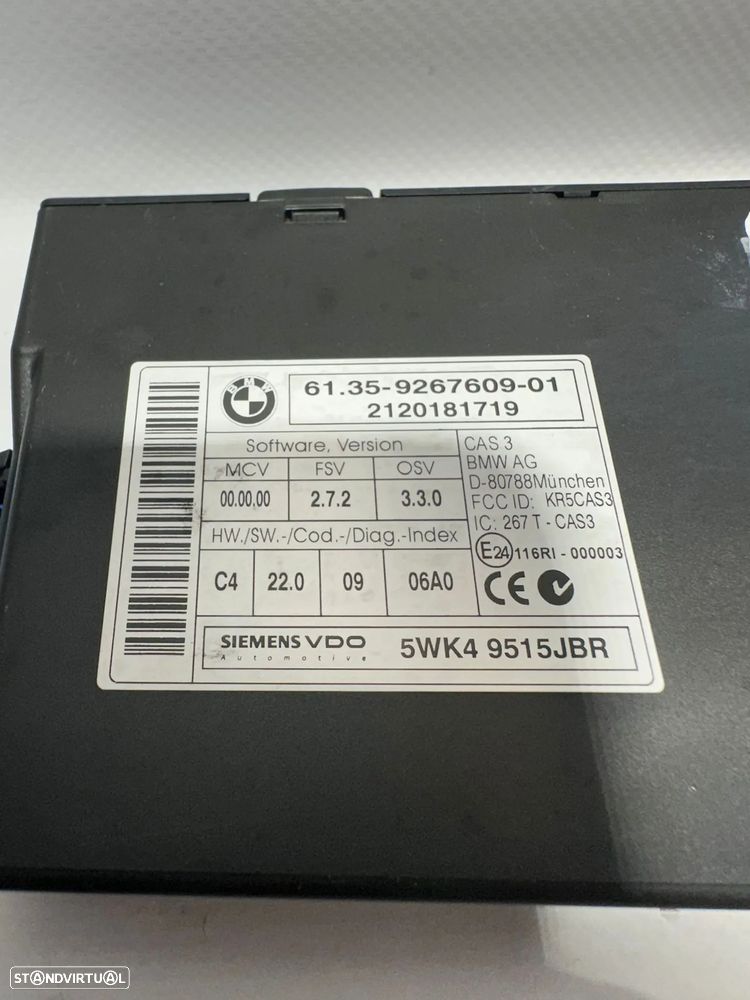 .Centralina Modulo Control Confort CAS CAS3 BMW Mini 9267609 5WK4 9515JBR 2006 - 2015 - 8