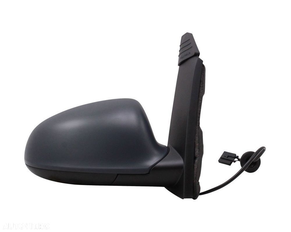 Oglinda exterioara Opel Astra J, 09.2009-, stanga/dreapta, culoare sticla crom, sticla asferica, cu carcasa grunduita, cu incalzire, ajustare electrica, 13308367; 1428459 - 1