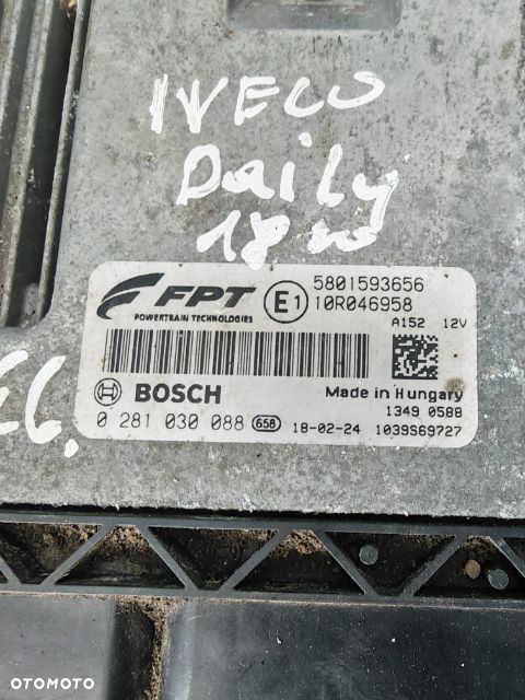 Iveco 2018 rok komputer zestaw 0281030088 - 2