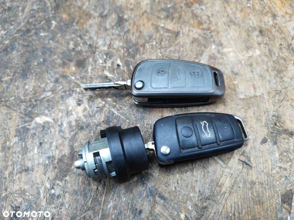 Zestaw startowy komputer sterownik silnika Bosch 0281011760 / 8E0907401AJ do Audi A4 B7 3.0 TDI BKN Automat licznik immobilizer stacyjka kluczyk moduł komfortu całość komplet z foto do odpalenia twojego auta - 9