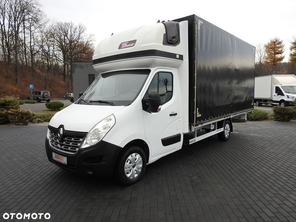 Renault MASTER PLANDEKA 10 PALET WEBASTO TEMPOMAT KLIMATYZACJA  170KM - 19