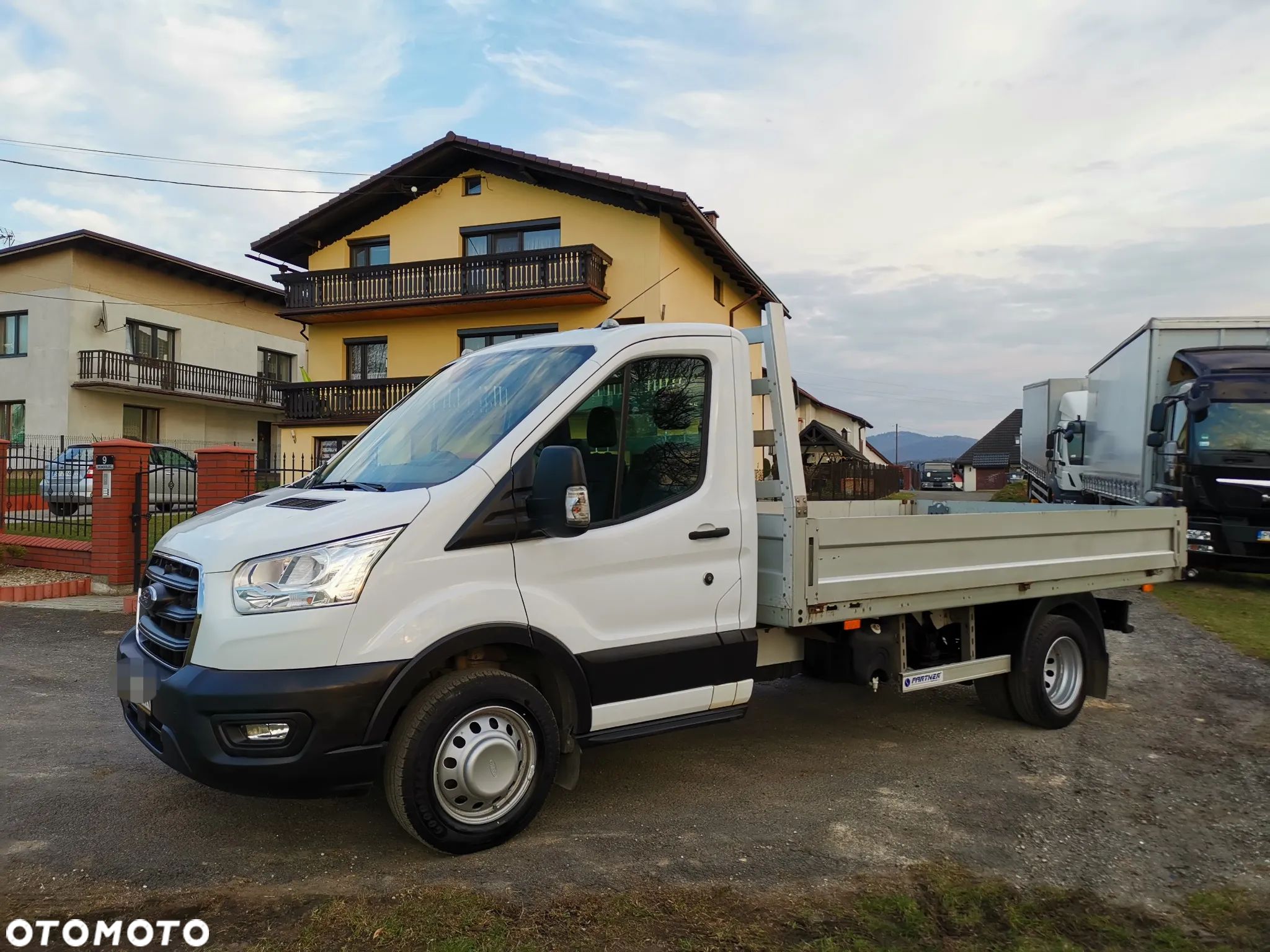 Ford Transit 3.5t  BLIŹNIAKI SKRZYNIA 380CM 1 WŁAŚCICIEL SALON PL! ŁADNY ZOBACZ! WYWROTKA? - 1