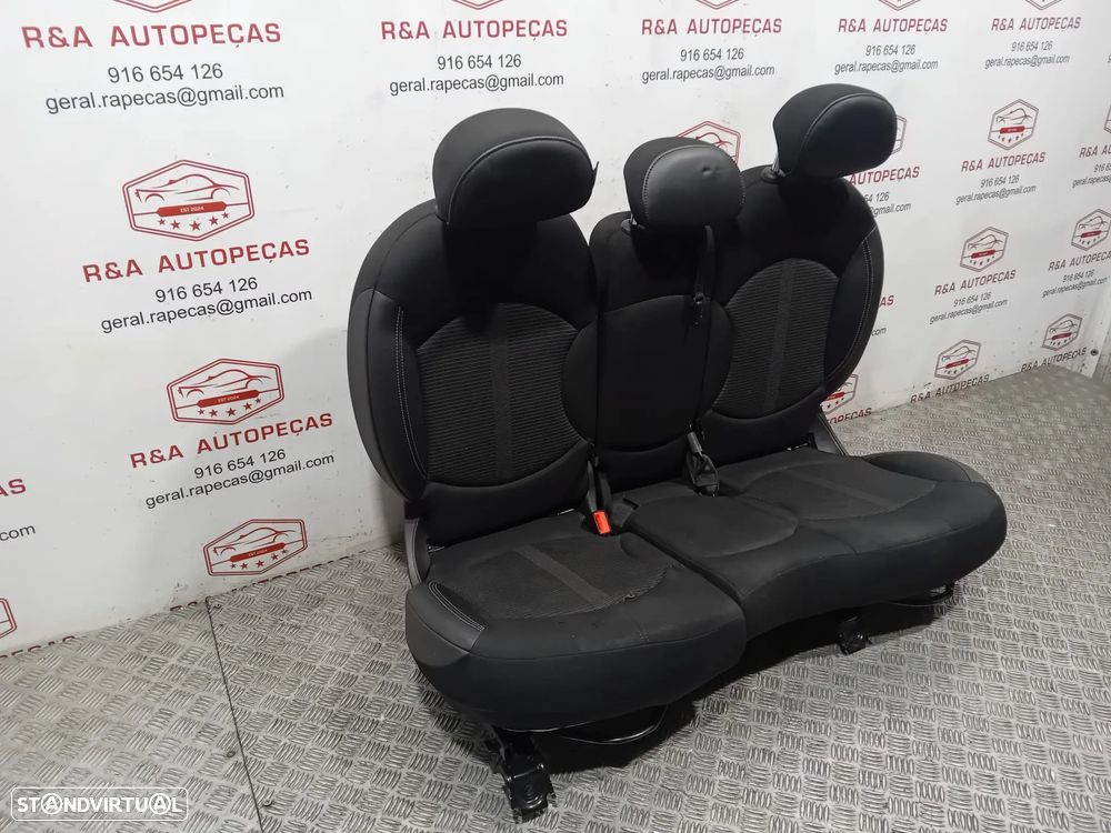 Bancos Trás Traseiro Mini Countryman R60 em Pele Tecido Original - 3