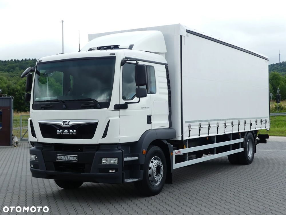 MAN TGM 18.250  / FIRANKA 7.30m + WINDA / PRZEBIEG 170 TYS KM ! / - 1