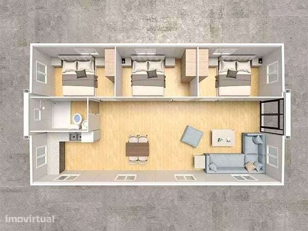 Casa Modular Expansível - Grande imagem: 5/12